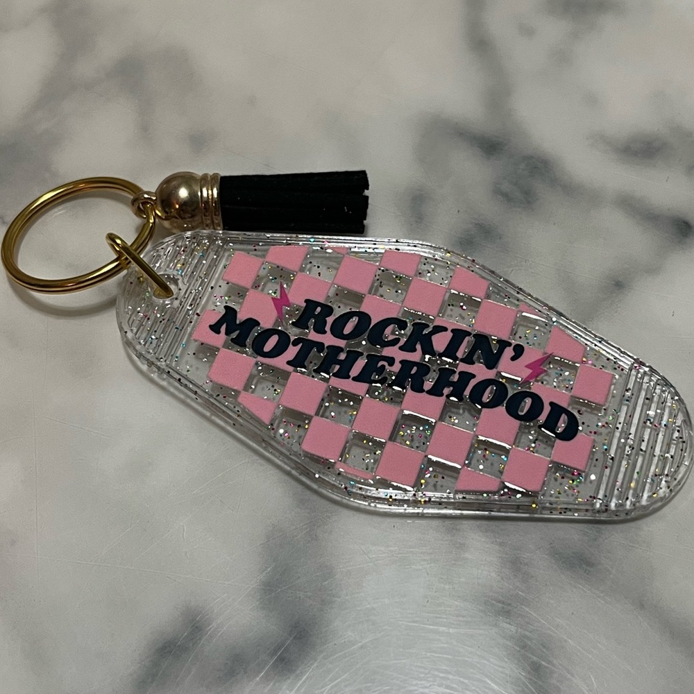 Motel Key Chain Rockin Motherhood